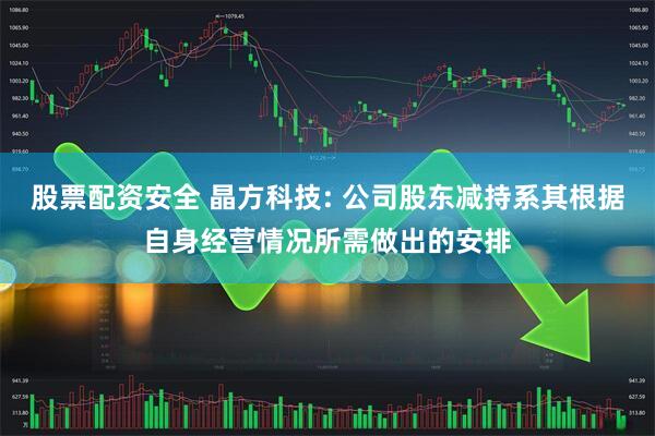 股票配资安全 晶方科技: 公司股东减持系其根据自身经营情况所需做出的安排